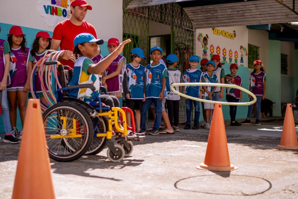 EDUCAÇÃO INCLUSIVA: Prefeitura de CG garante aulas de Educação Física para crianças com deficiência