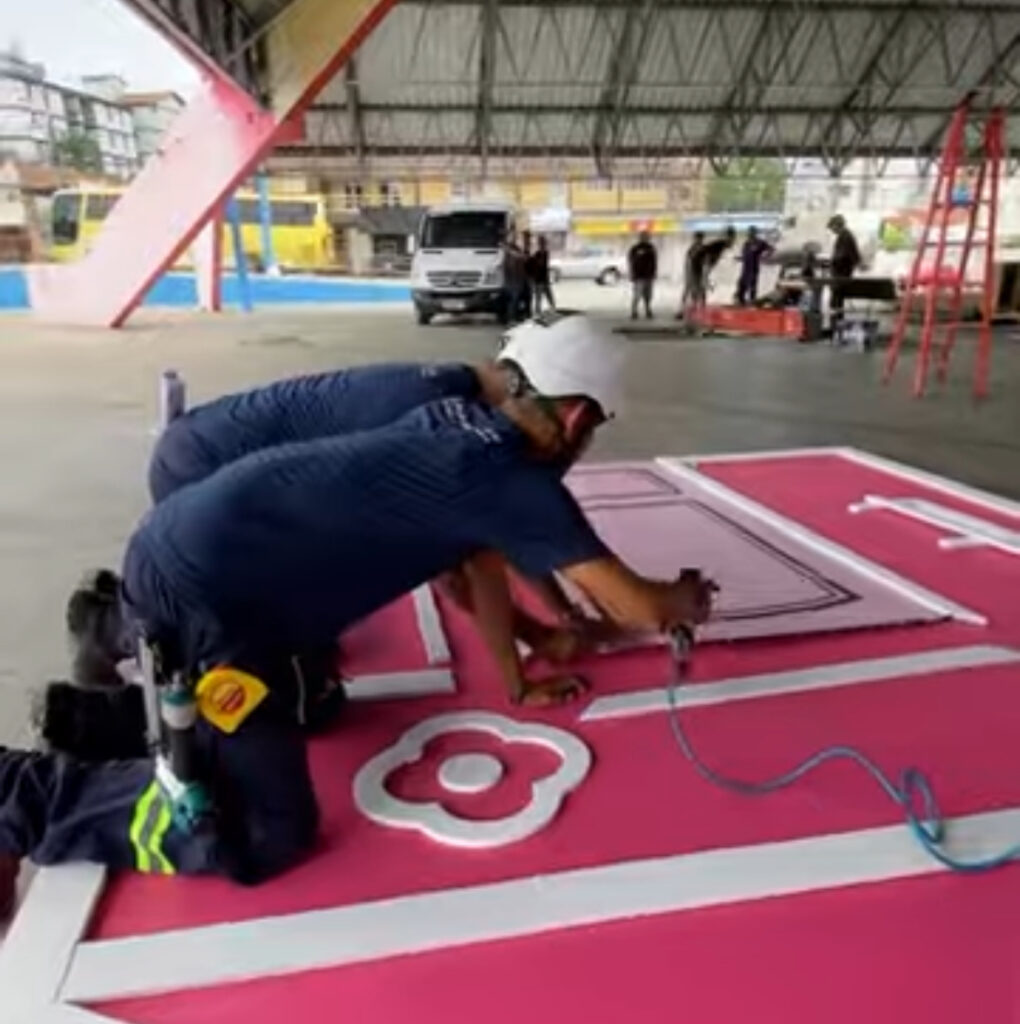 Montagem do Parque do Povo em Campina deve gerar mais de 1000 empregos