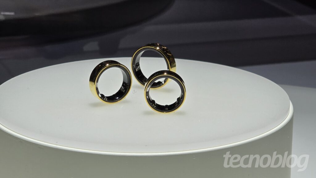Samsung inclui Galaxy Ring em widget de bateria da One UI