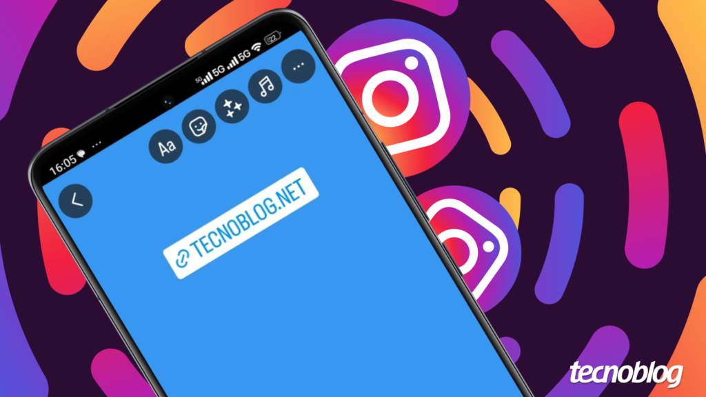 Como colocar um link nos Stories do Instagram
