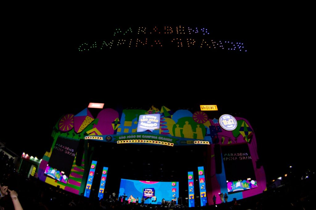 O Maior São João do Mundo encerra de forma grandiosa, com show pirotécnico, espetáculo de drones e a participação de 2,93 milhões de pessoas ao longo dos 33 dias