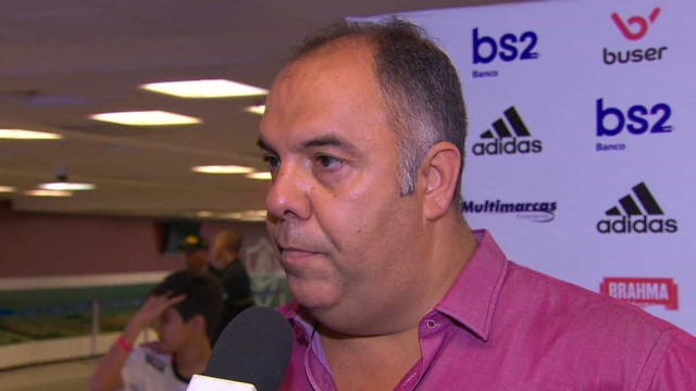 Marcos Braz comete gafe e confunde ex-presidente da Rússia com dirigente do Zenit
