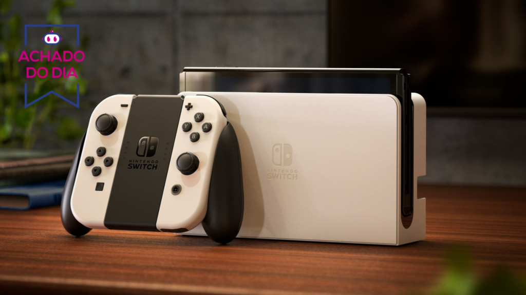 Nintendo Switch OLED nunca esteve tão barato quanto hoje no Mercado Livre