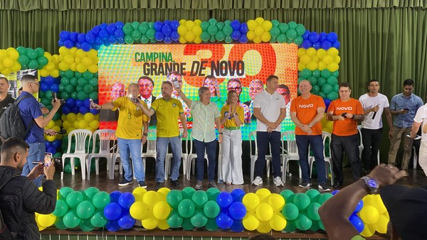 Partido Novo lança candidatura de Artur Bolinha para Prefeitura de Campina Grande