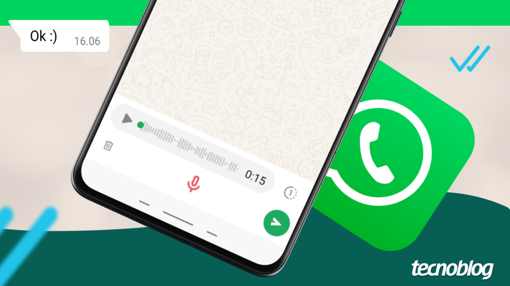 Como gravar um áudio no WhatsApp para ouvir antes de enviar