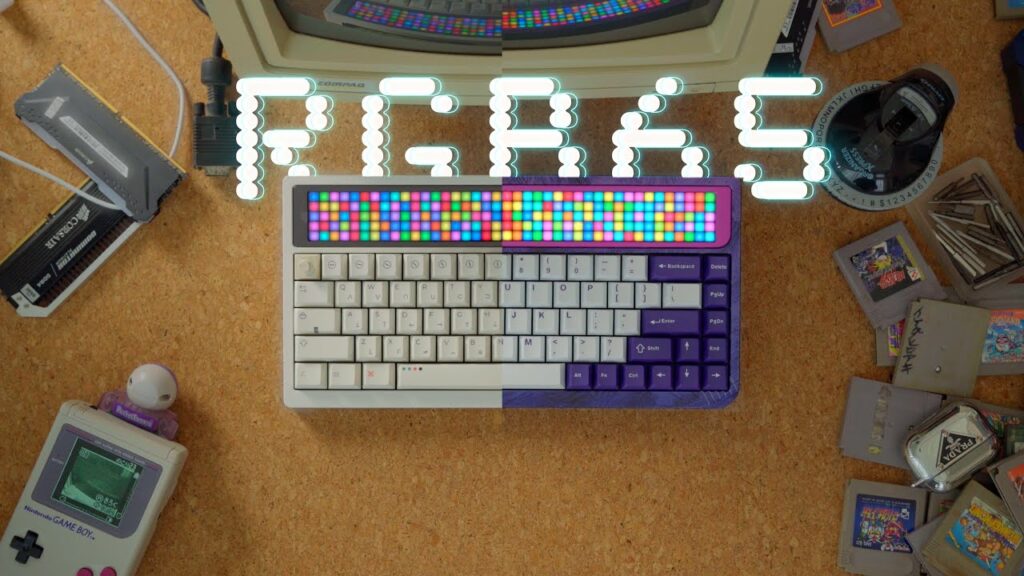 Pura nostalgia: teclado mecânico inspirado no Game Boy arrecada US$ 180 mil