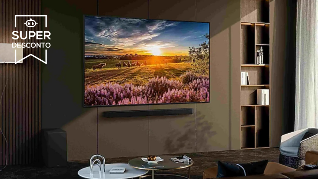 TV Samsung QLED 65″ tem menor preço histórico em promoção na Amazon