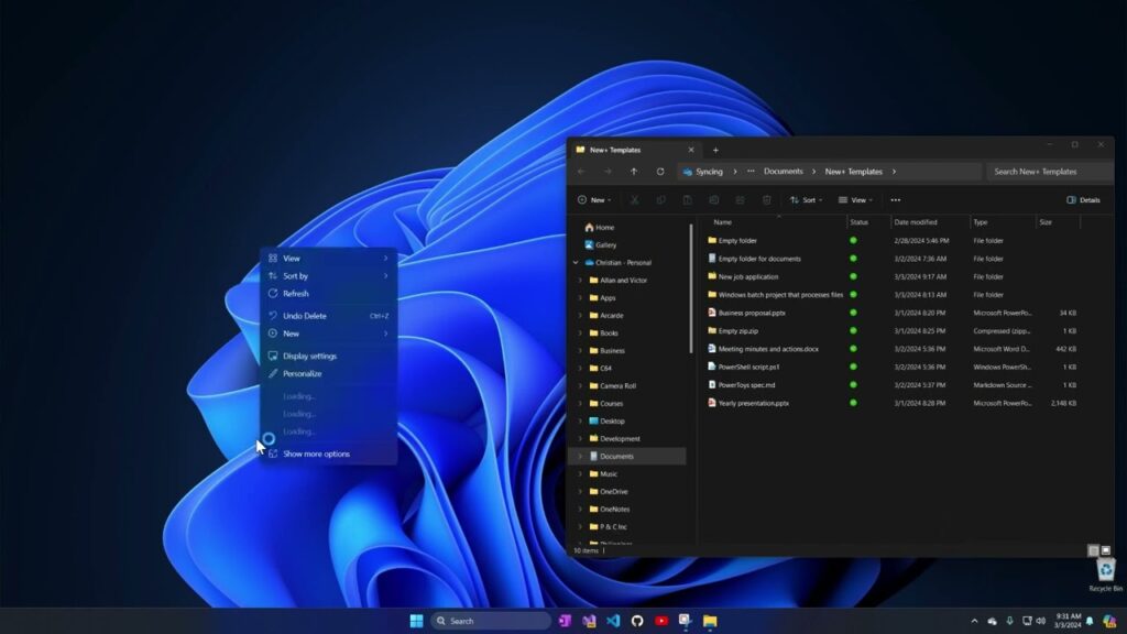 PowerToys ganha templates para pastas e documentos no Windows