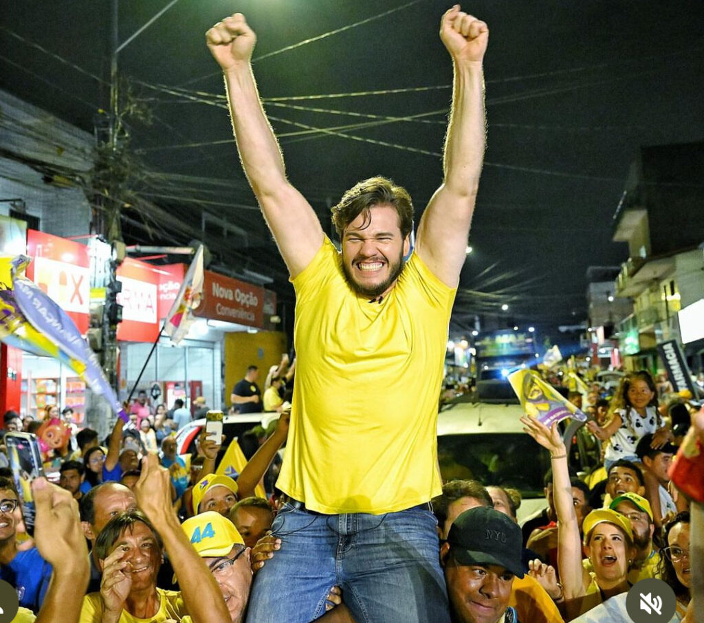 Bruno Cunha Lima consolida liderança em CG com 52,8% e eleição deve ser decidida no primeiro turno, segundo pesquisa