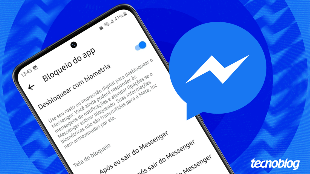 Como colocar senha no Facebook Messenger? Saiba bloquear com digital ou Face ID